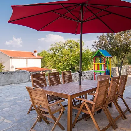 Luxury And Modern With Pool Near By Traveler Tourist Agency Krk - Id 2138 Вилла Vrh (Krk)